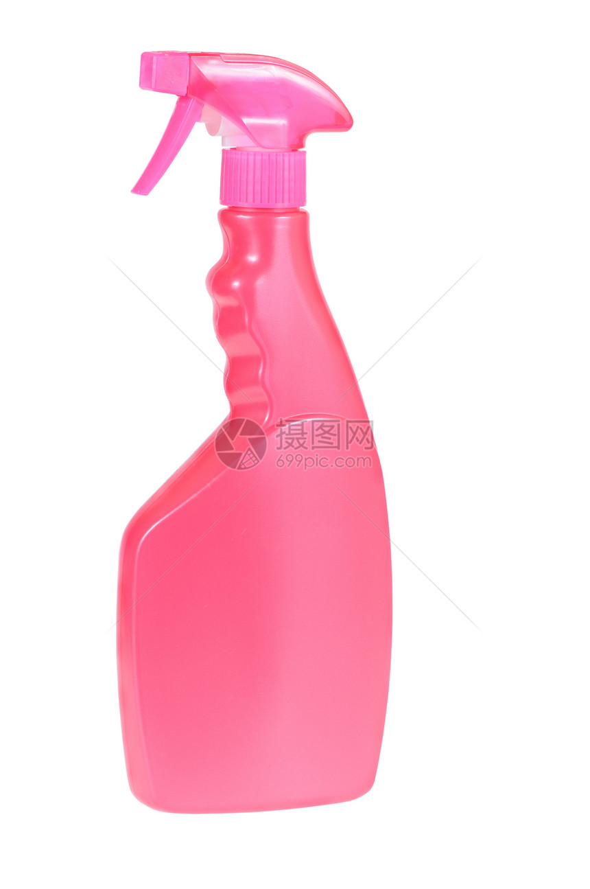 粉红瓶化妆品打扫蓝色卫生洗涤剂洗发水空白包装环境回收图片