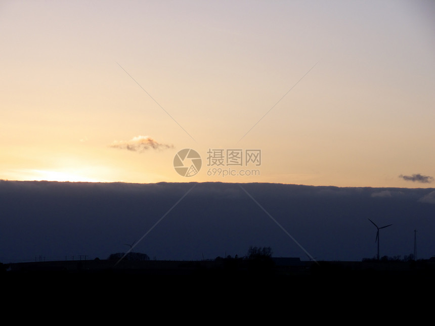 横向景观天空场地国家太阳活力气氛力量魔法日落风暴图片