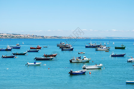 卡斯凯什葡萄牙卡斯凯港的港口海岸场景天空风景海洋孤独钓鱼地平线蓝色全景背景