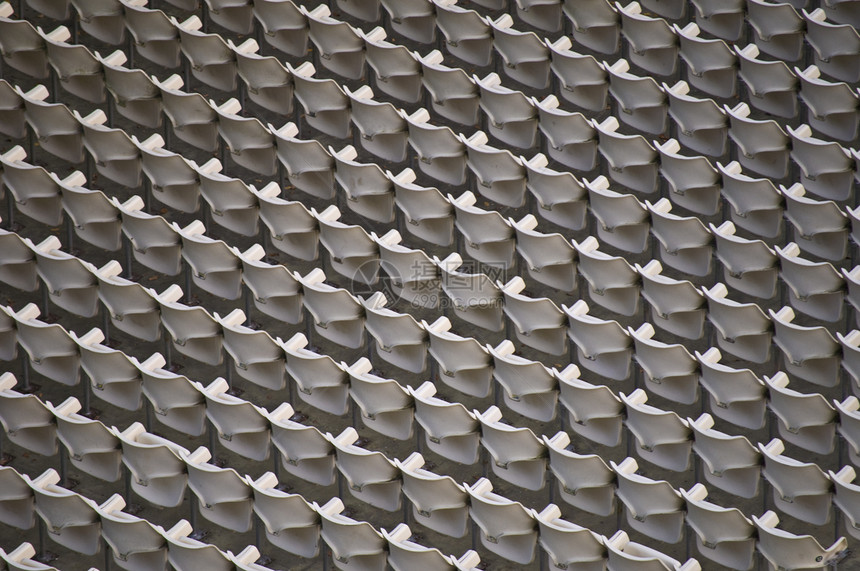 座位竞技场灰色论坛体育场剧院椅子塑料民众线条平行线图片