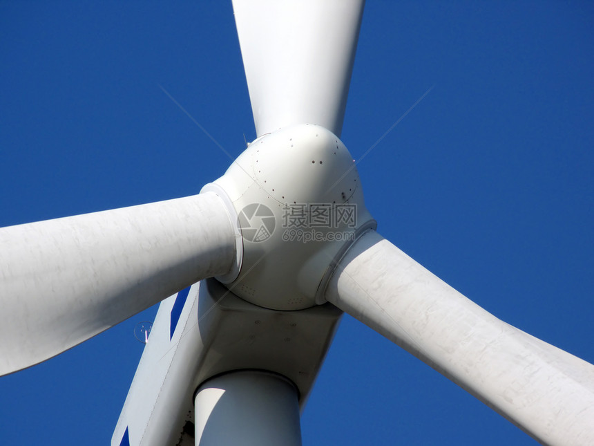 风风涡轮能源权力电器刀片风力地平线技术风车天气天空图片
