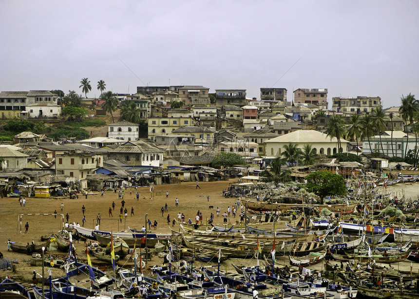 加纳海滩市场和沙滩市场图片