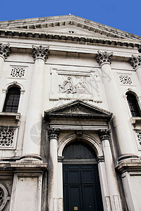 威尼斯的圣玛丽亚·黛拉·皮埃塔背景图片