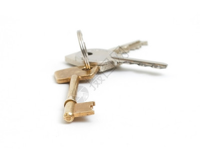 密钥键钥匙钥匙圈工作室房子图片背景图片