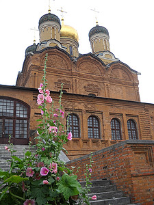 教会文化地区结构建筑学寺庙红色穹顶博览会信仰纪念碑背景图片