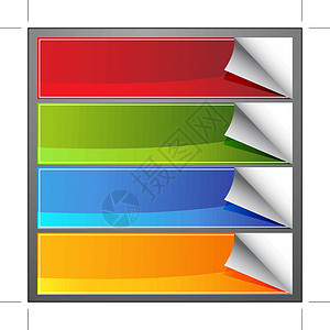 空白页空白水平商业绿色标签网络蓝色红色艺术橙子背景图片