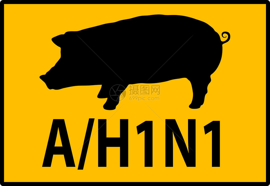 猪流感危险警告信号图片