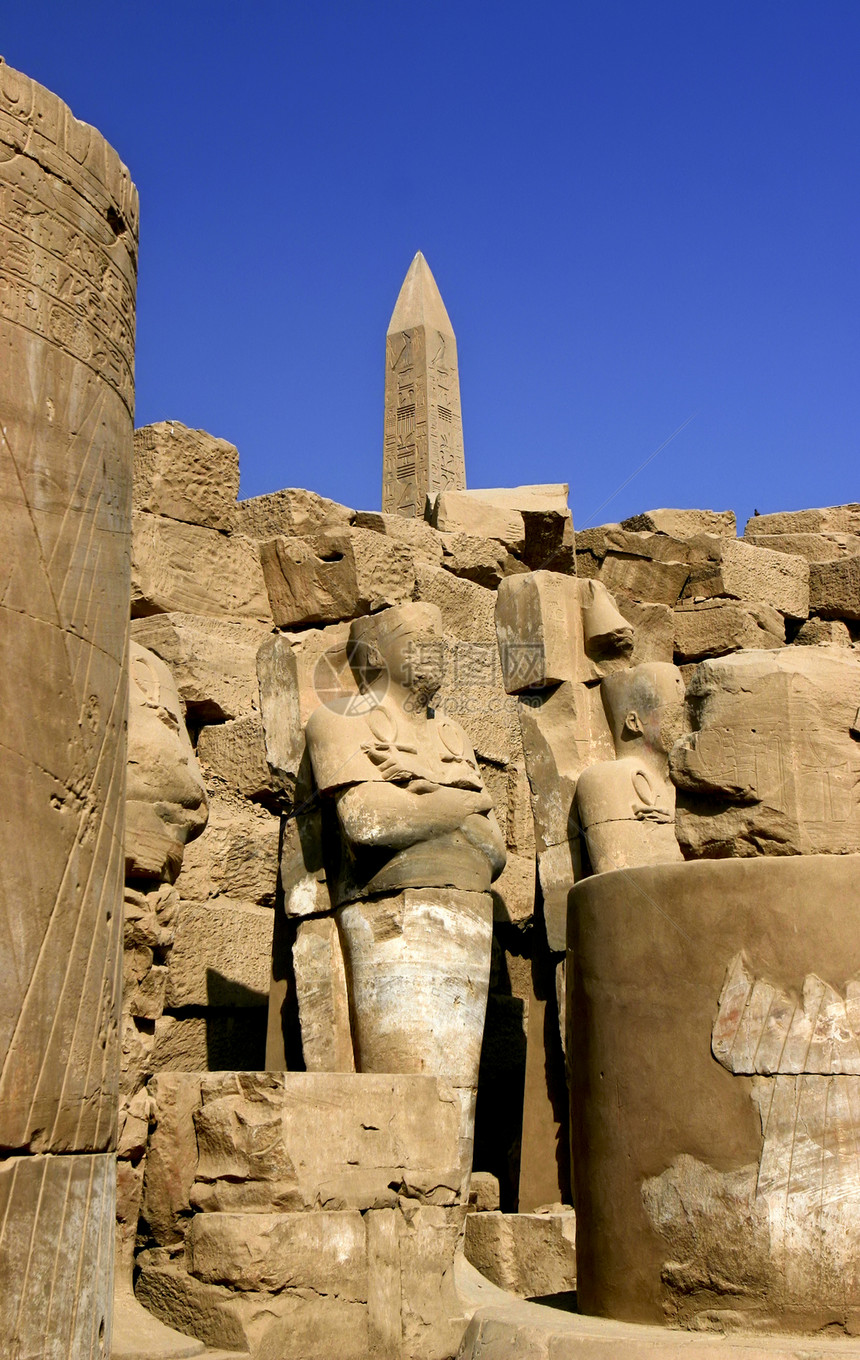 埃及卢克索卡纳克方尖碑图片