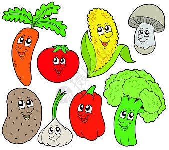 国家土豆卡通蔬菜收藏1号插画
