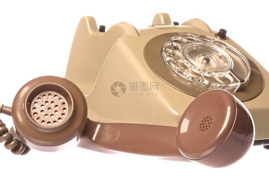 独立电话公司Isoted宏观呼唤拨号手机听筒技术讲话总机电讯办公室图片