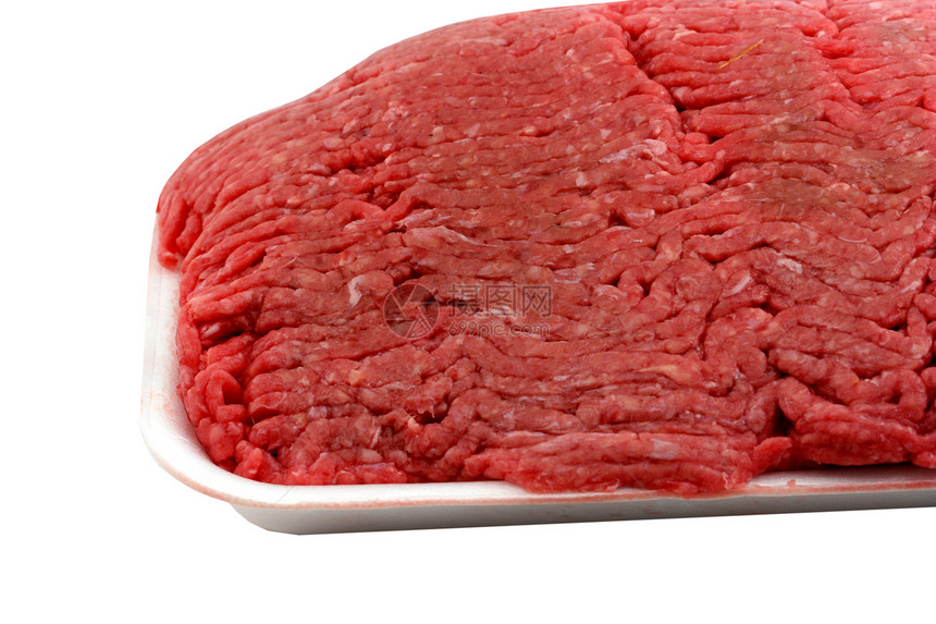 地面牛肉营养食物红色倾斜图片