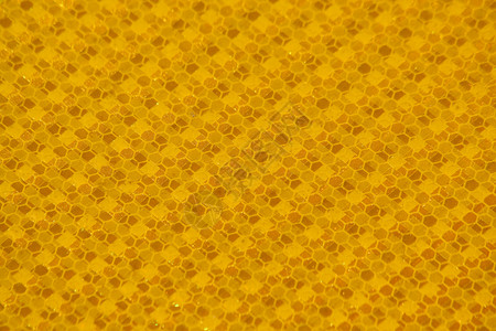 黄黄交通标志反光宏观蜂窝蜂窝状黄色背景图片