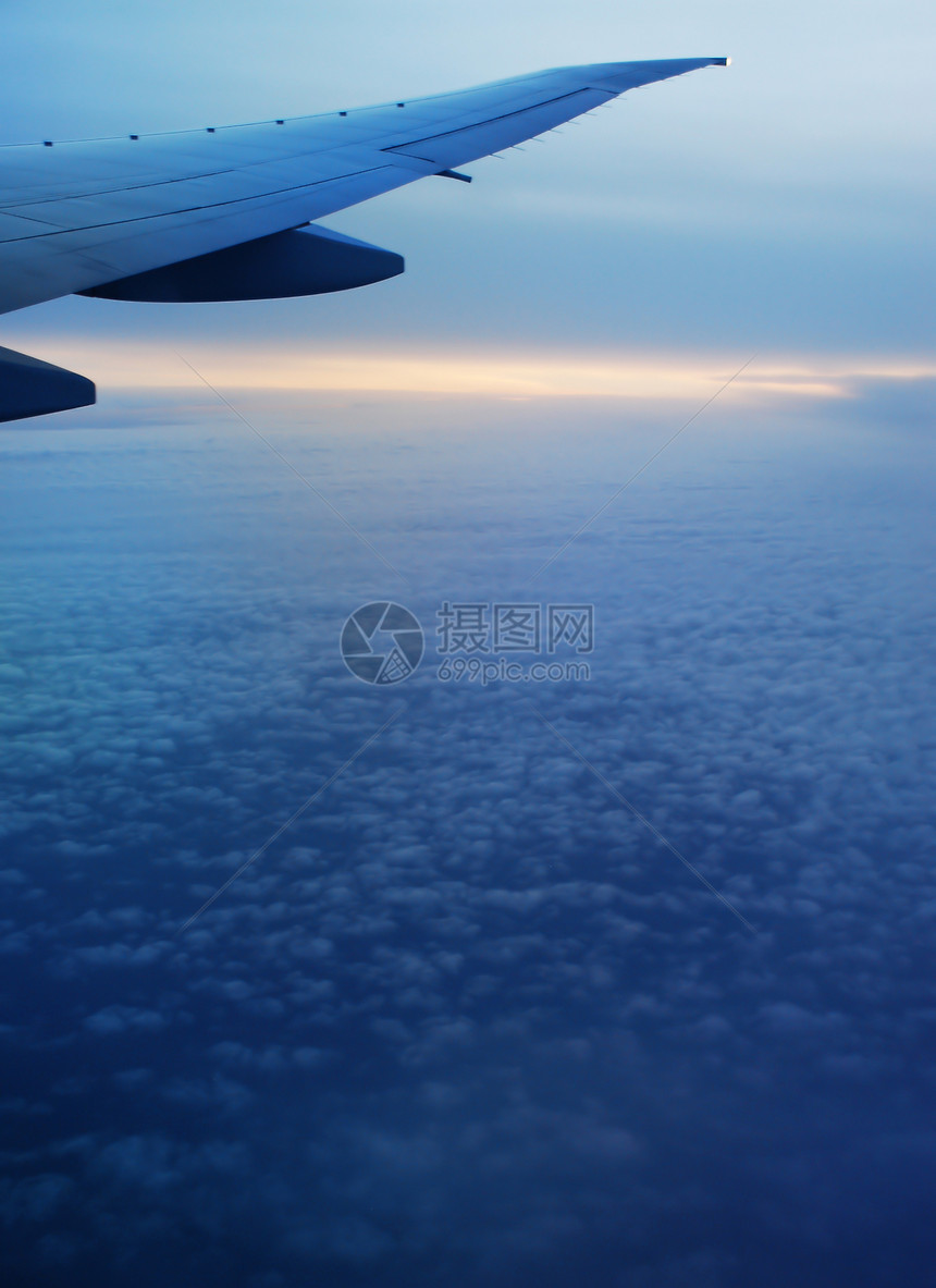 飞机的风景图片