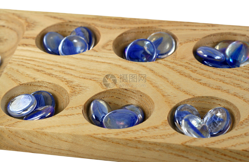 使用蓝宝石的游戏大理石玩具战略玻璃白色木板木头石头珠子乐趣图片