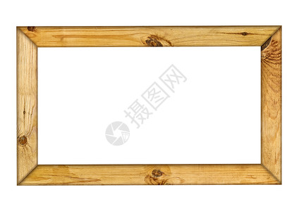木木框边界古董木头框架矩形空白背景图片