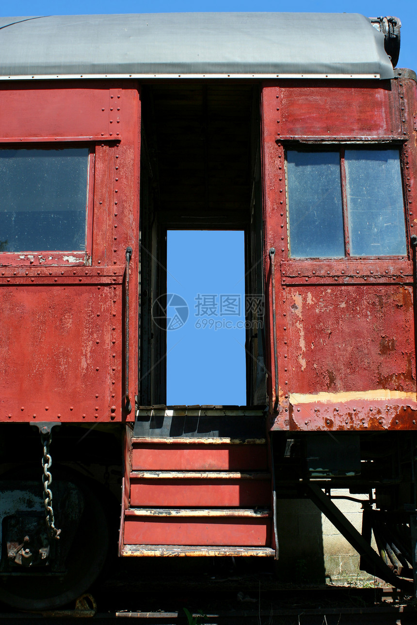 老旧客车列车铁路火车乘客旅行图片