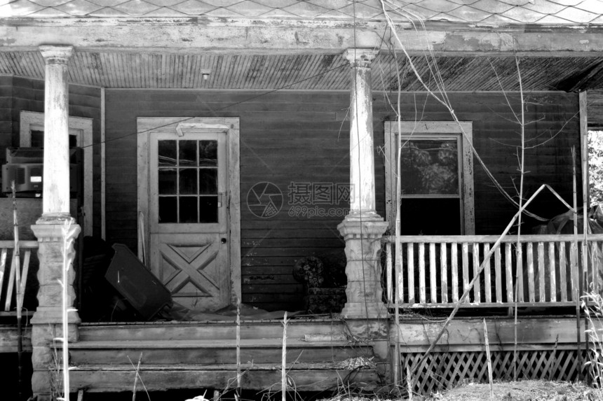 旧遗弃房屋建筑衰变木头风化窗户建筑学图片