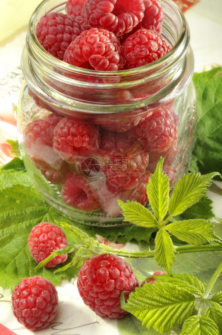 草莓烹饪红色食物水果甜点图片