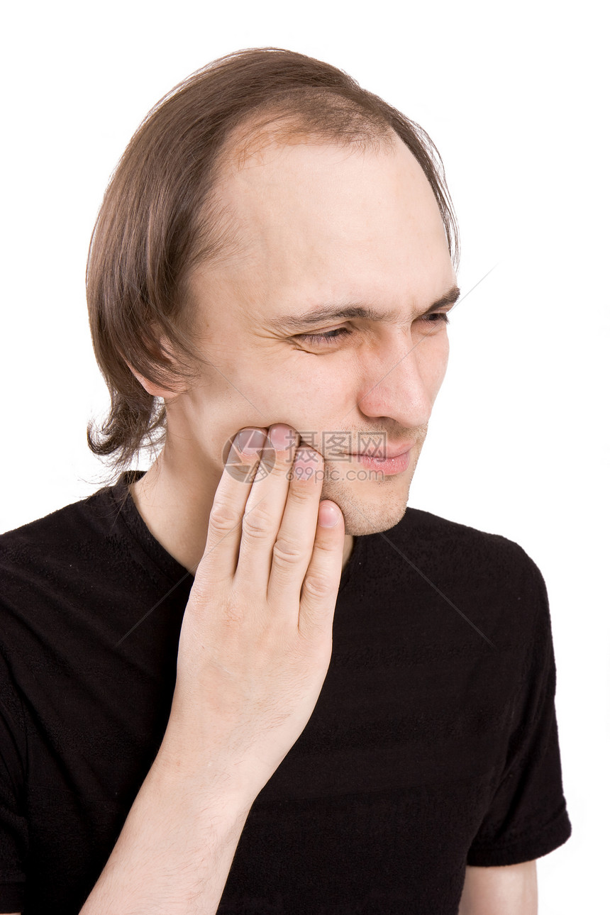 牙痛脸颊牙科男人成人图片