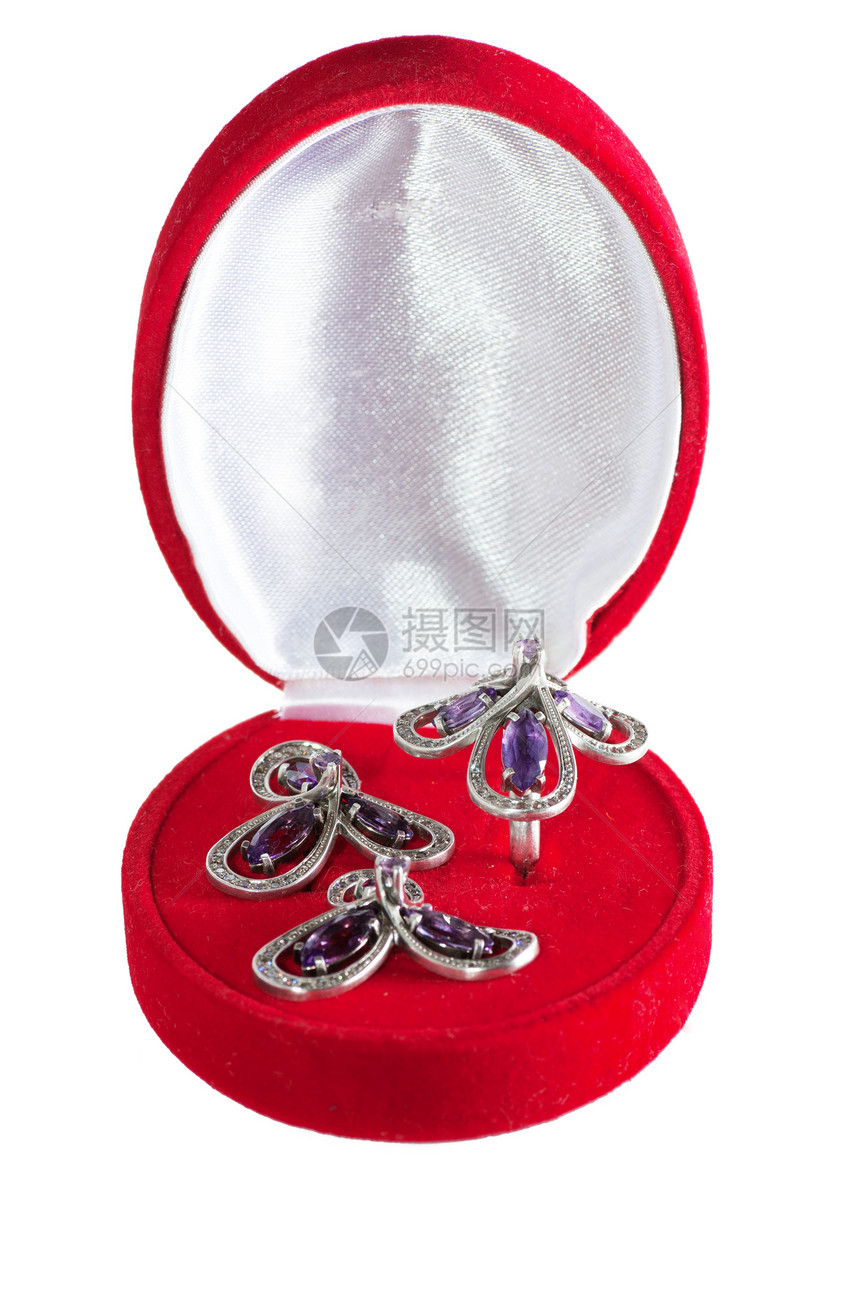 礼品盒纸牌协议周年宝石奢华庆典钻石已婚购物婚姻图片