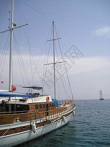 海游艇运输天气桅杆水手火鸡游泳大篷车海船帆船海洋背景图片