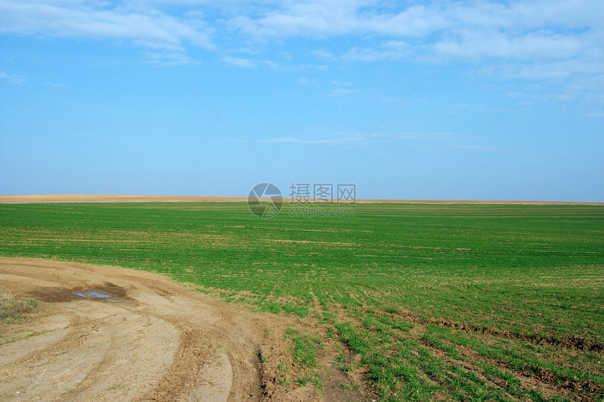 绿野培育农业环境国家日光假期风景土地农村爬坡图片