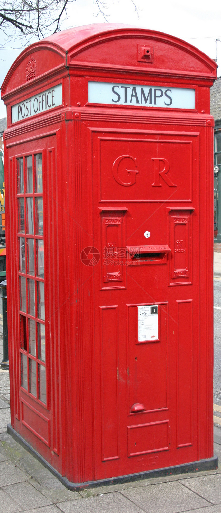 联合红电话箱和邮箱图片