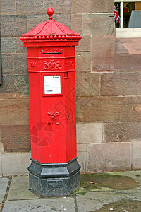 旧红邮箱背景图片
