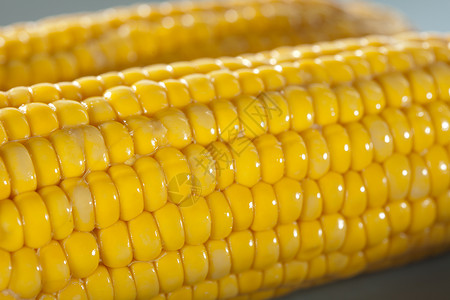 玉米角黄色食物蔬菜核心内核宏观背景图片