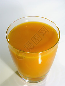 芒果果汁玻璃橙子背景图片