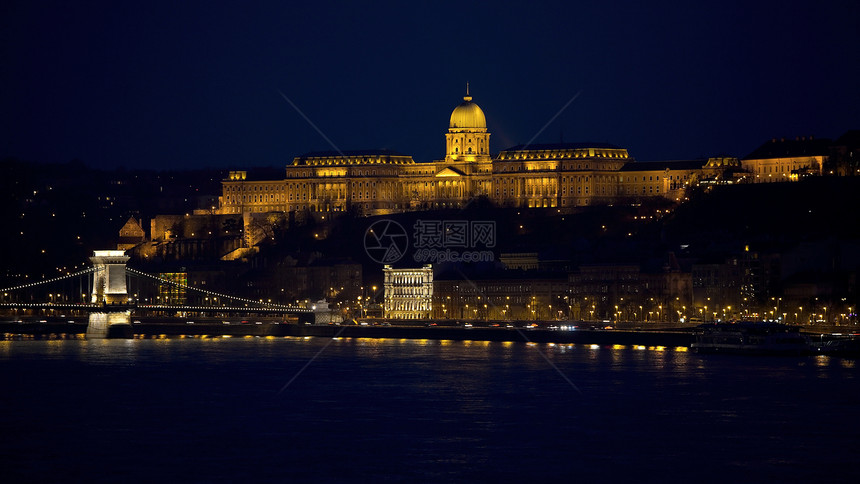 布达佩斯建筑吸引力银行首都观光城市城堡景观风景全景图片