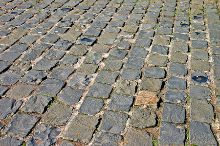cobbbles 圆形车道地板小路地面石头正方形街道岩石矩形长方形背景图片