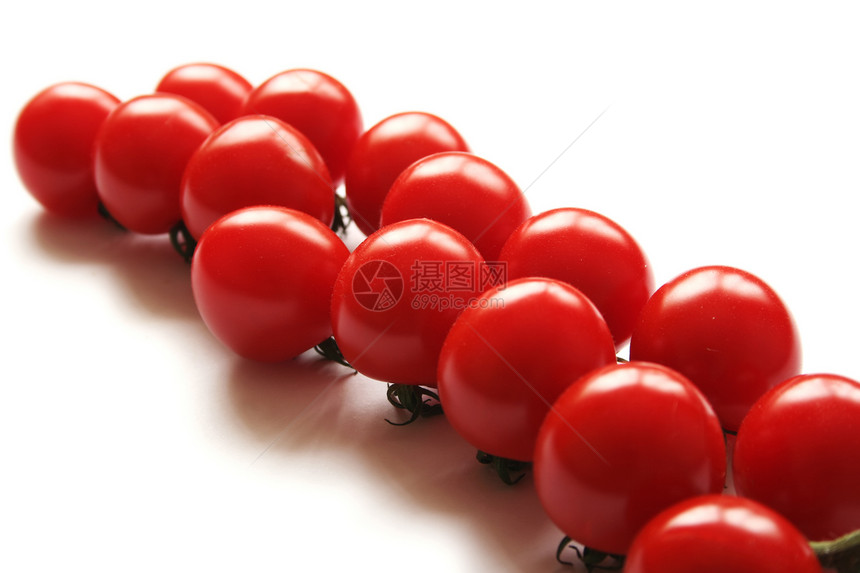 樱桃番茄团体健康饮食红色饮食宏观蔬菜食物西红柿水果绿色图片