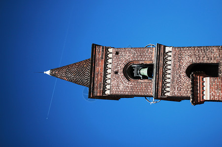 贝尔塔建筑建筑学天空宗教蓝色背景图片