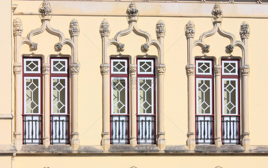美丽的旧窗口旅行石头窗台建筑建筑学房子文化古董窗户裂缝图片