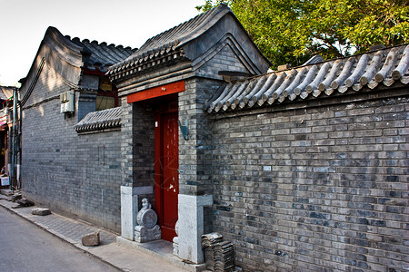 北京胡东地区庭院文化房子古董建筑学建筑旅行历史住宅公寓背景图片