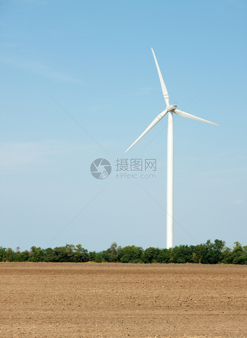 风能农场技术植物力量旋转涡轮发电机风车生态土地图片