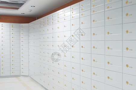 安全保管箱保安储蓄系统水平摄影拱形数字银行盒子财富背景图片