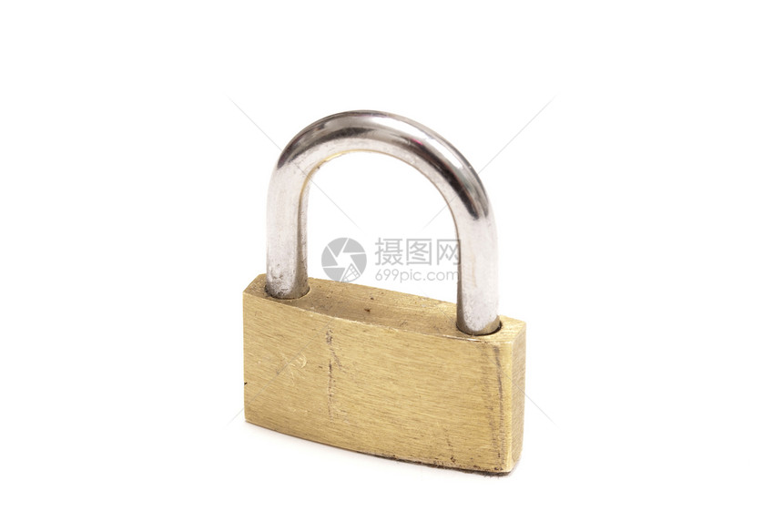 挂隔锁宏观金子白色黄色挂锁黄铜商业钥匙安全金属图片