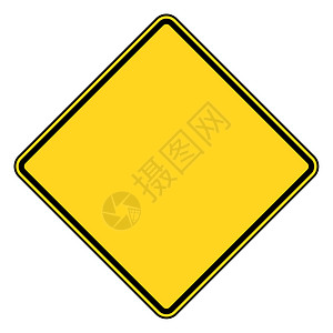 空白路标运输黄色插图图形化商业钻石背景图片
