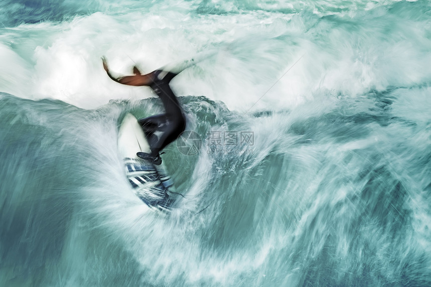 冲浪器海浪运动热带旅行波浪海洋男人竞技风险乐趣图片