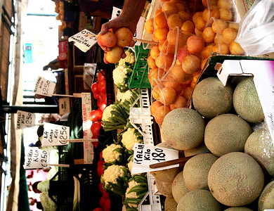 水果市场橙子背景图片