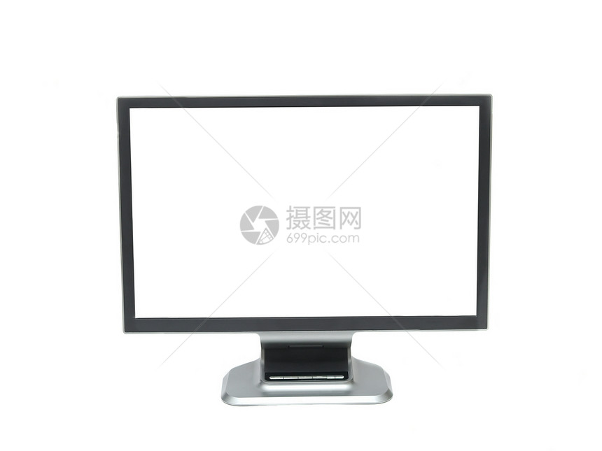监测监视器黑色薄膜宽屏桌面电子产品晶体管展示娱乐桌子屏幕图片