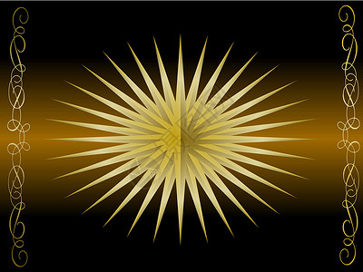 基本RGB星星棕色框架圆圈皇家金子复古盒子明星背景图片