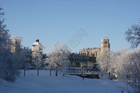 保罗一世皇帝宫殿(冬)背景