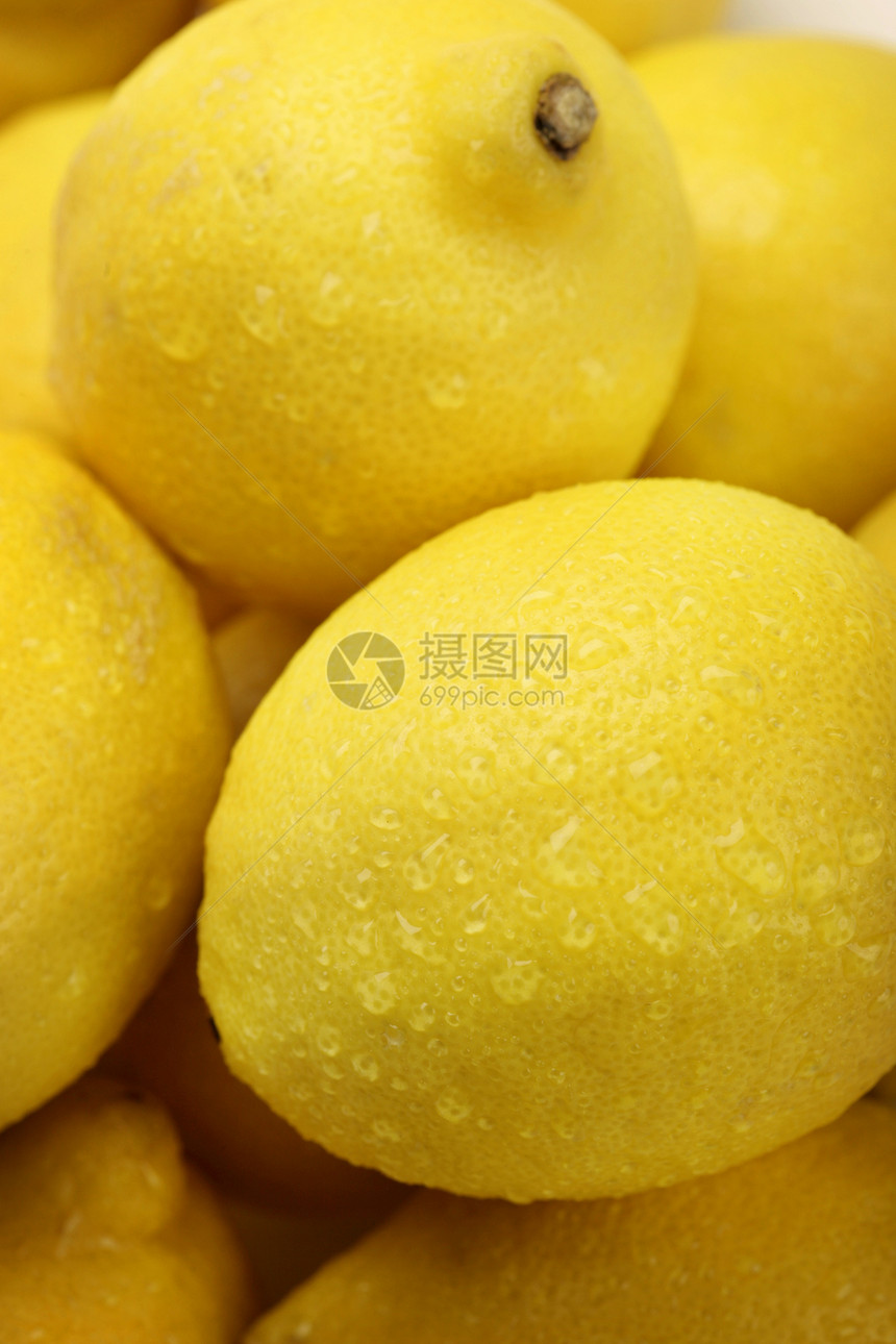 柠檬水果维生素果汁食物图片