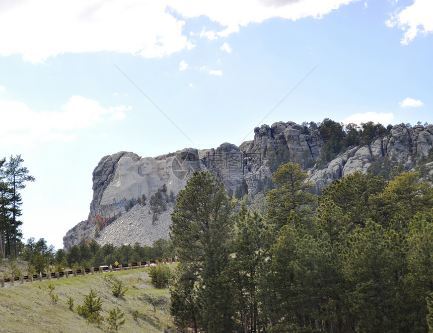 南达科他州拉什莫尔山雕像雕塑纪念碑国家岩石公吨图片