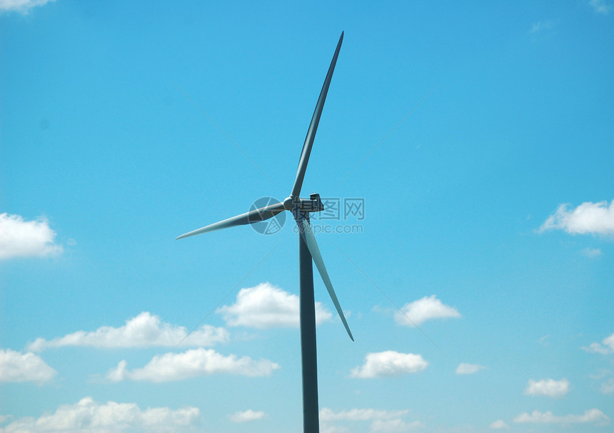 风风涡轮风力涡轮机场地资源风车树木技术科技绿色图片