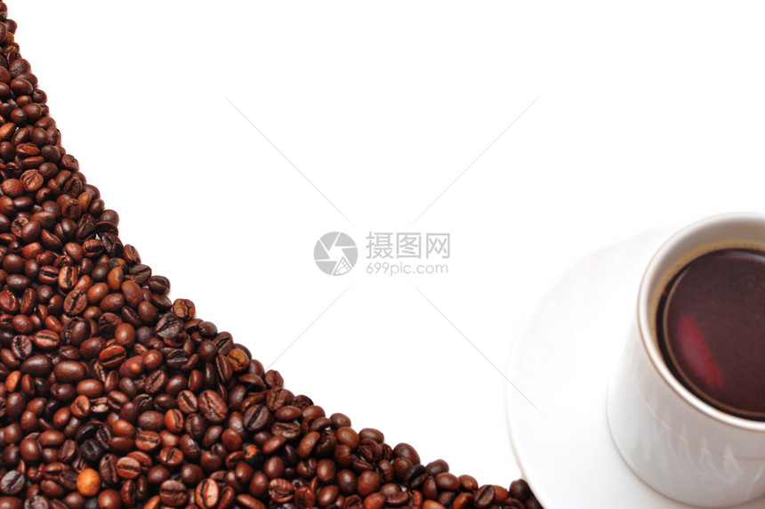咖啡杯陶瓷黑色咖啡美食活力盘子杯子棕色颗粒状咖啡店图片