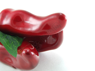 红胡椒食物蔬菜红色背景图片